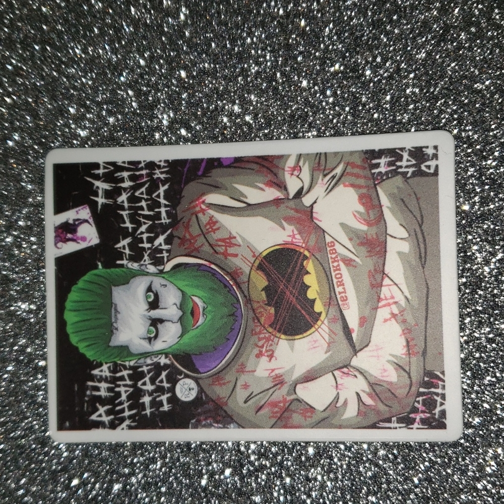 DC COMICS Batman Joker Waterproof Sticker Leto